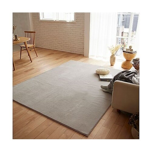 ラグ ハク 190×240cm グレージ