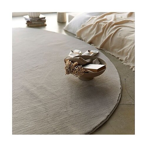 ラグ Oハク 130×180cm グレー