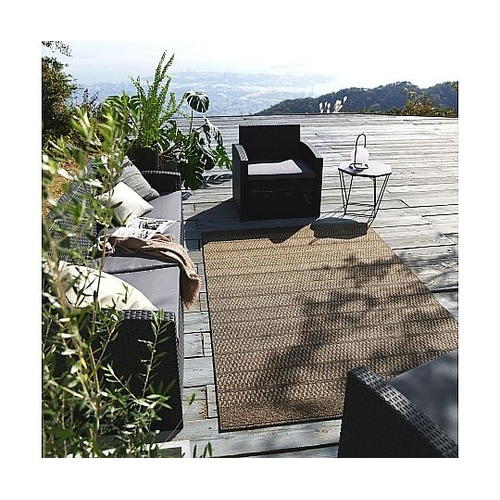 ラグ ブレイド 140×200cm ブラ