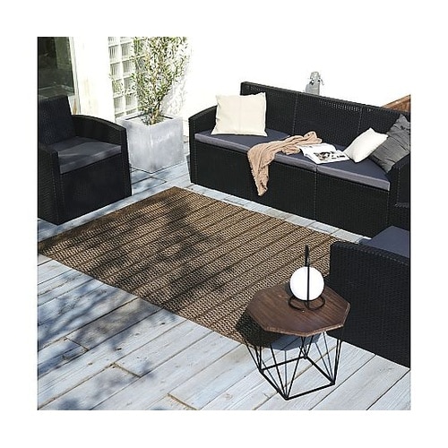 ラグ ブレイド 140×200cm ブラ