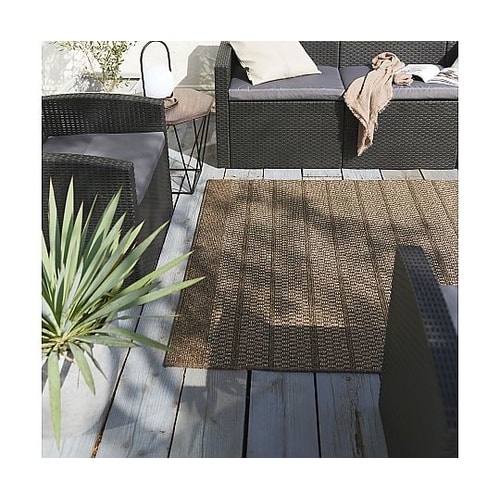 ラグ ブレイド 140×200cm ブラ