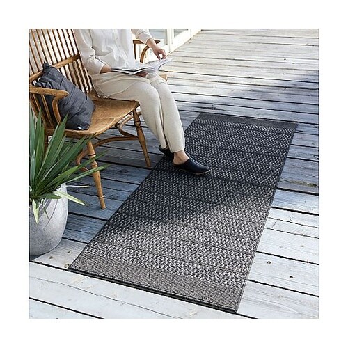 ラグ ブレイド 80×200cm ブラッ