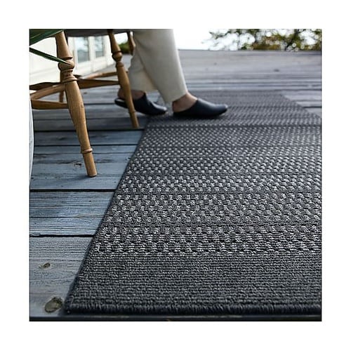 ラグ ブレイド 80×200cm ブラッ