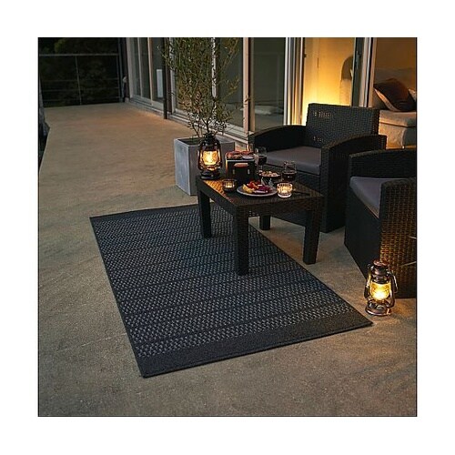 ラグ ブレイド 100×200cm ブラ