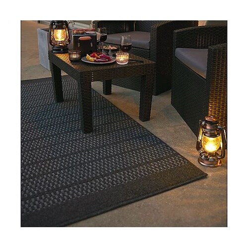 ラグ ブレイド 100×200cm ブラ