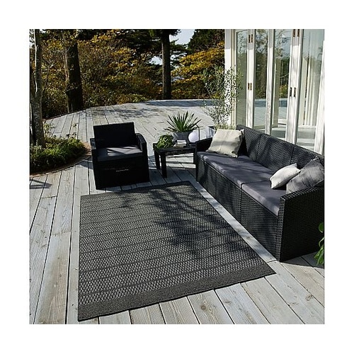 ラグ ブレイド 140×200cm ブラ