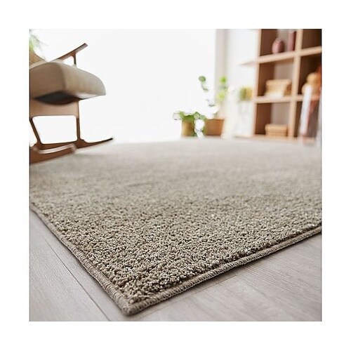 ラグ ソル 190×190cm ブラウン