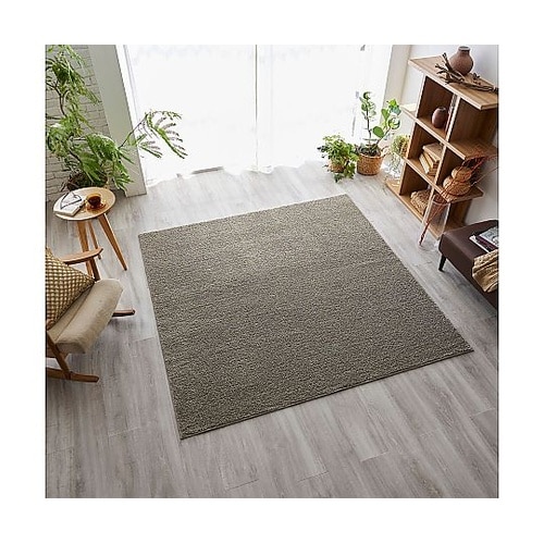 ラグ ソル 190×240cm ブラウン