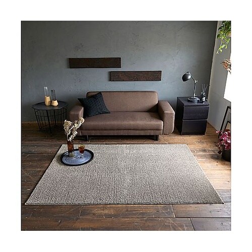 ラグ ソル 190×190cm グレージ