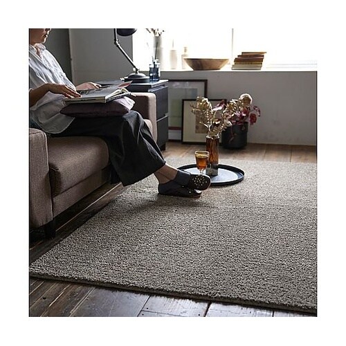 ラグ ソル 190×190cm グレージ