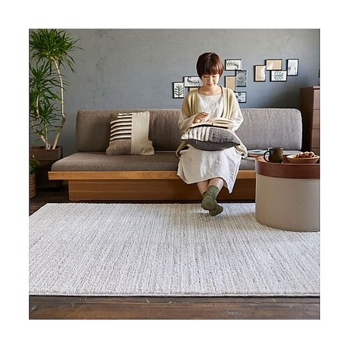 ラグ エクリュ 130×190cm アイ