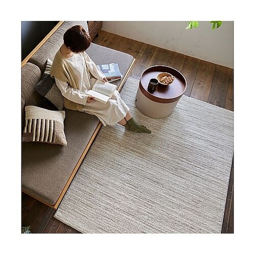 ラグ エクリュ 130×190cm アイ