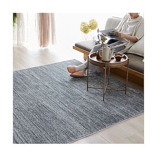 ラグ エクリュ 130×190cm グレ