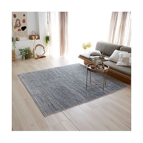 ラグ エクリュ 190×190cm グレ