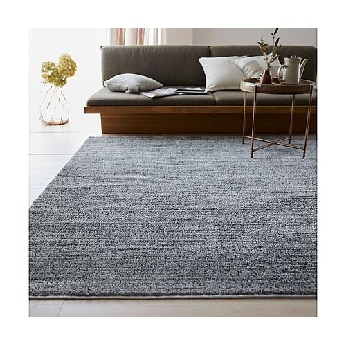 ラグ エクリュ 190×190cm グレ