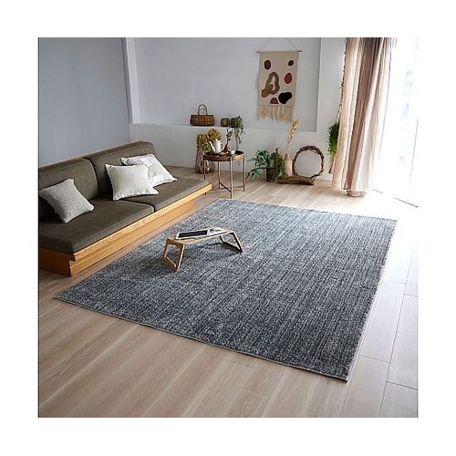 ラグ エクリュ 190×240cm グレ