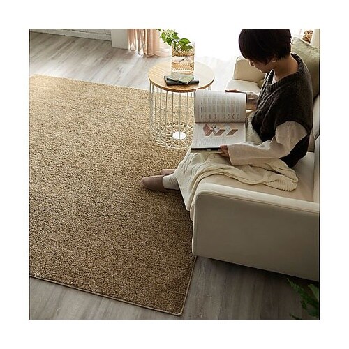 ラグ ルフレ 190×190cm ベージ