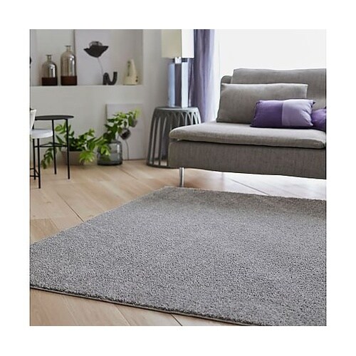 ラグ ルフレ 190×190cm グレー