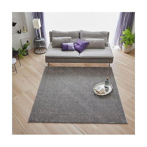 ラグ ルフレ 190×190cm グレー