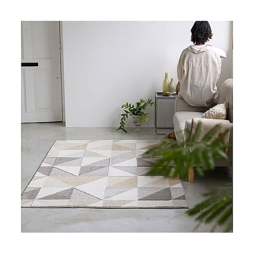 ラグ シーン 130×190cm ベージ