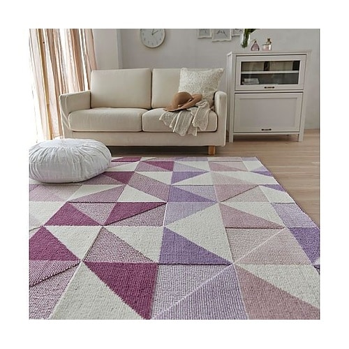 ラグ シーン 130×190cm パープ