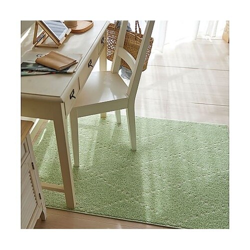 ラグ ポント 90×130cm グリーン