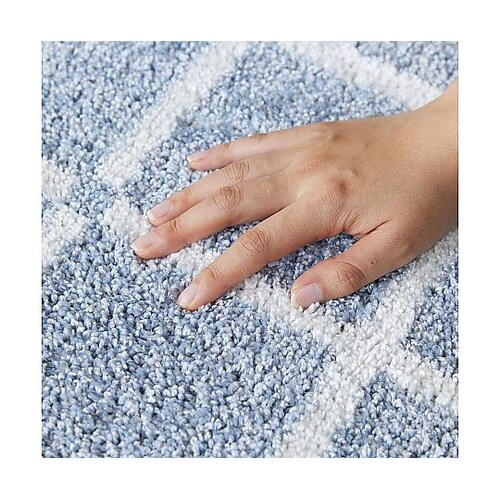 ラグ オセロ 90×130cm ブルー