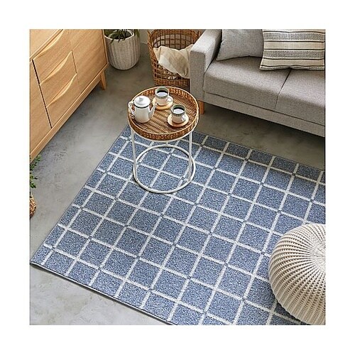 ラグ オセロ 185×240cm ブルー