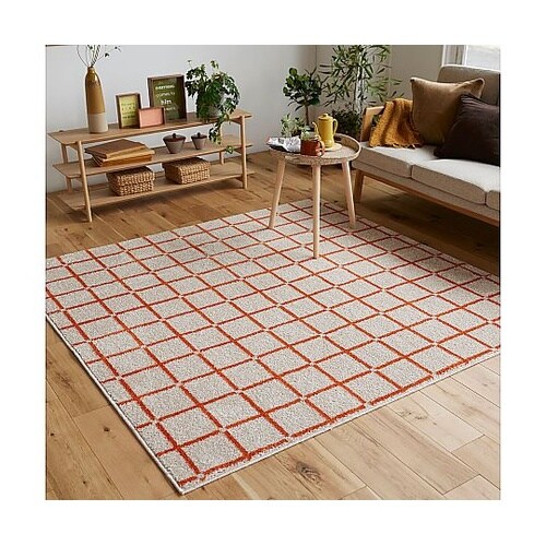 ラグ オセロ 130×185cm オレン