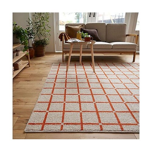 ラグ オセロ 130×185cm オレン