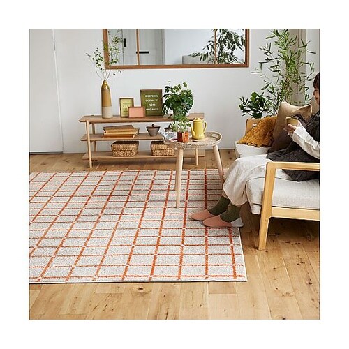 ラグ オセロ 185×240cm オレン