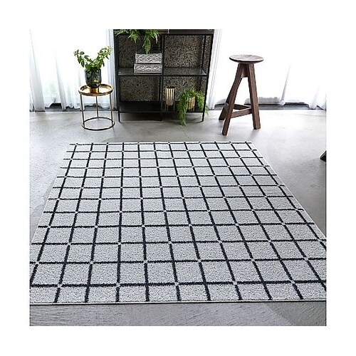 ラグ オセロ 185×185cm ホワイ