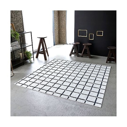 ラグ オセロ 185×240cm ホワイ