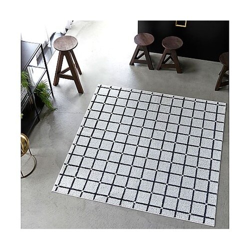 ラグ オセロ 185×240cm ホワイ