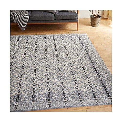 ラグ ウールスノー 190×190cm