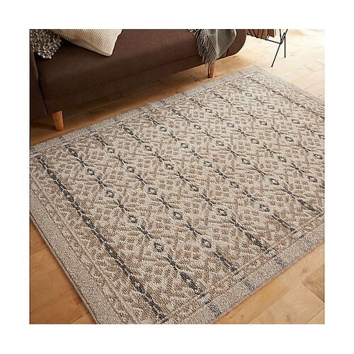 ラグ ウールスノー 190×190cm