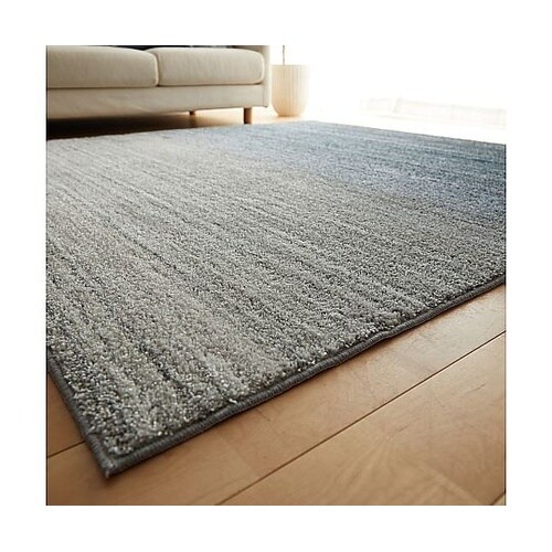 ラグ オンブレー 190×190cm ブ