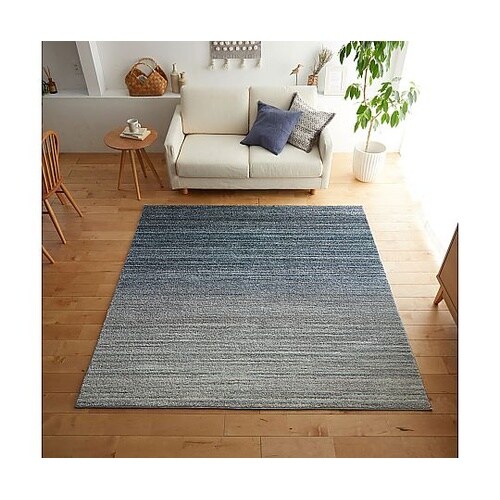 ラグ オンブレー 190×240cm ブ