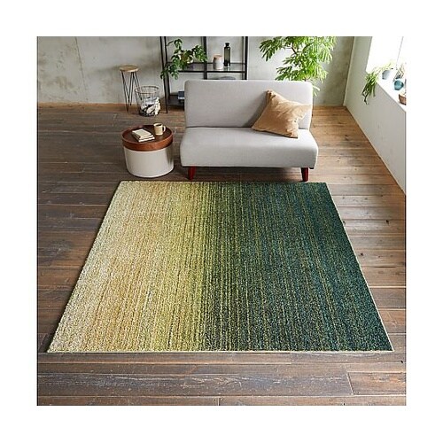 ラグ オンブレー 190×190cm グ