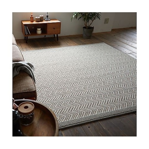 ラグ ジップスコット 190×190cm