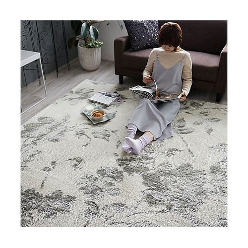 ラグ フェリシア 190×190cm グ