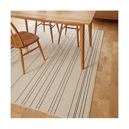 ラグ ワイヤーライン 110×130cm