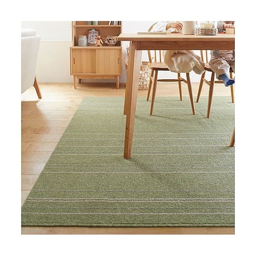 ラグ ワイヤーライン 110×130cm