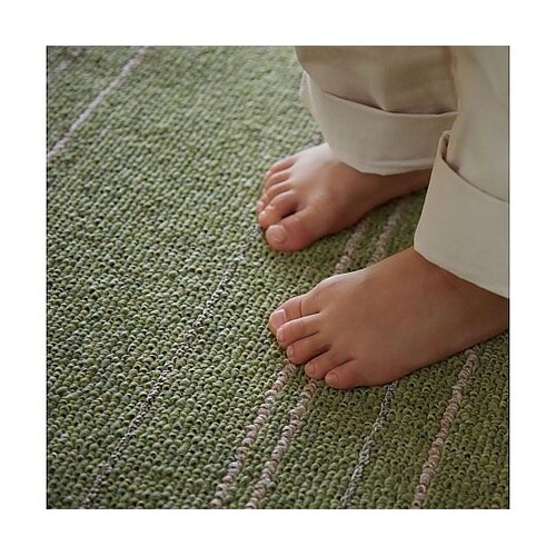 ラグ ワイヤーライン 110×130cm