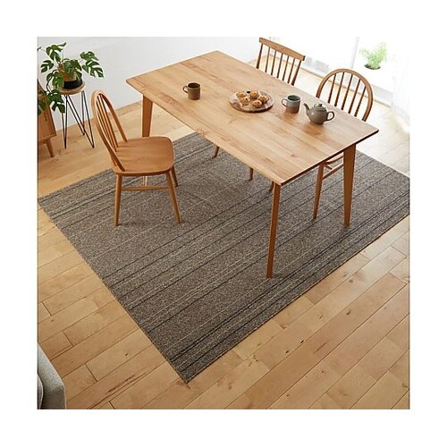 ラグ ワイヤーライン 220×250cm