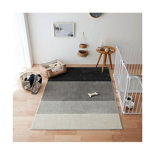 ラグ ワグ 130×190cm グレー