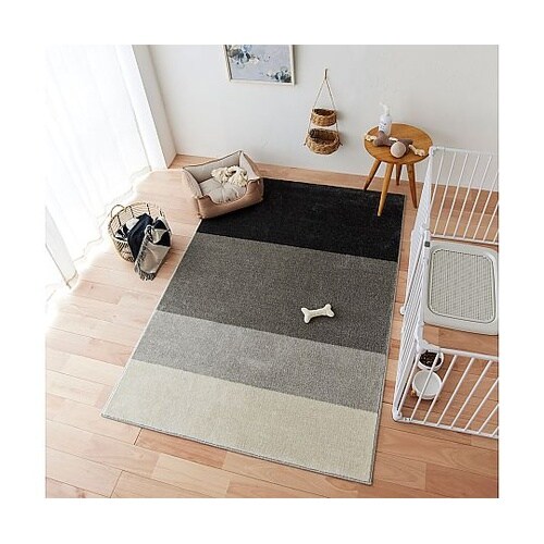 ラグ ワグ 130×190cm グレー