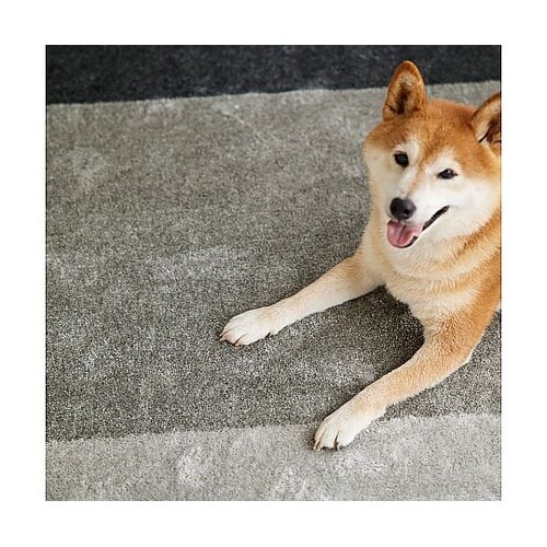 ラグ ワグ 190×190cm グレー