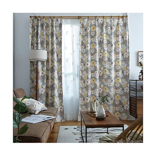 MOOMIN 遮光カーテン ライニーフラ