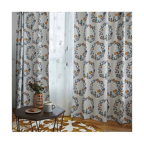 MOOMIN 遮光カーテン フルーツガー